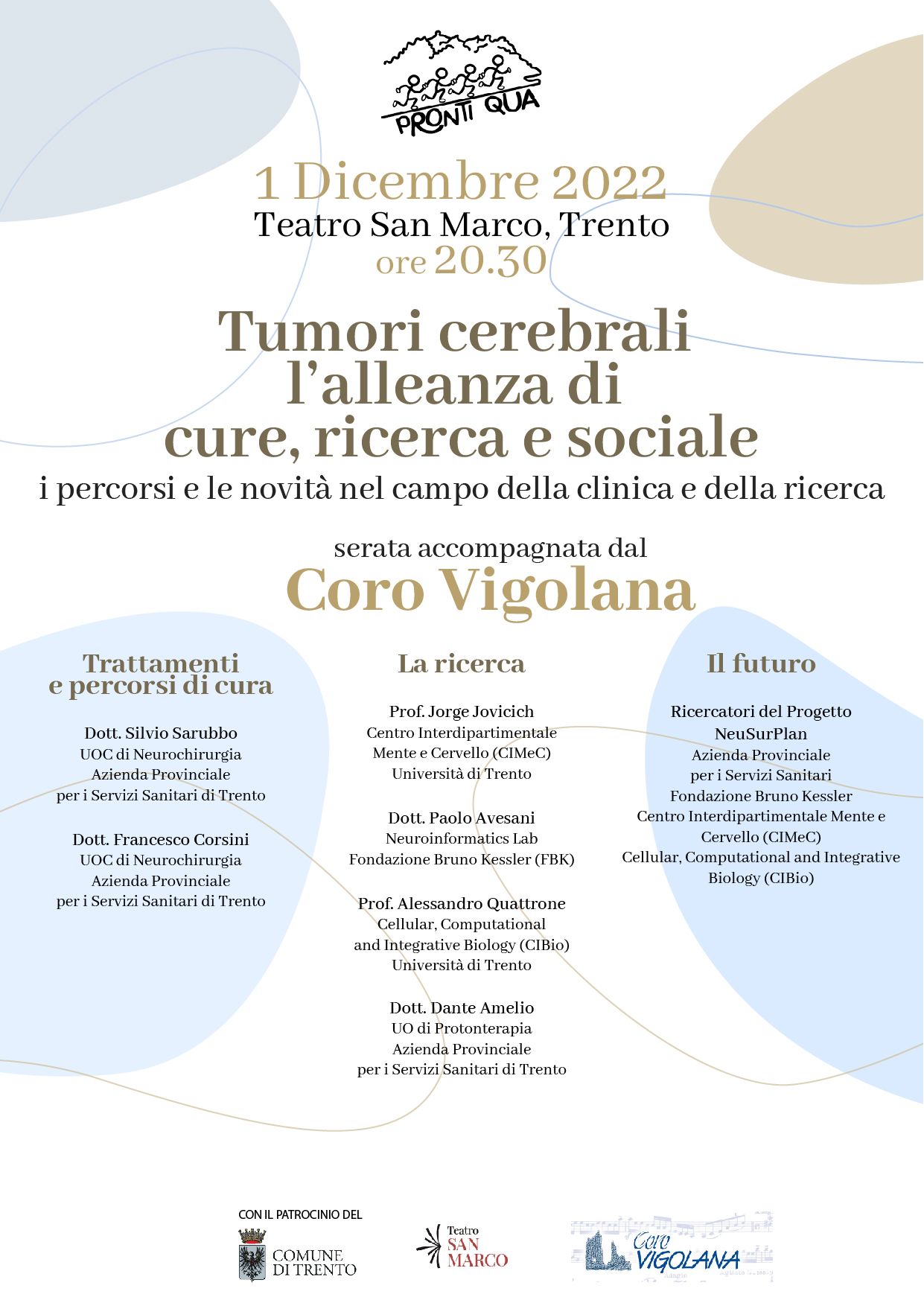 Tumori cerebrali l’alleanza di cure, ricerca e sociale